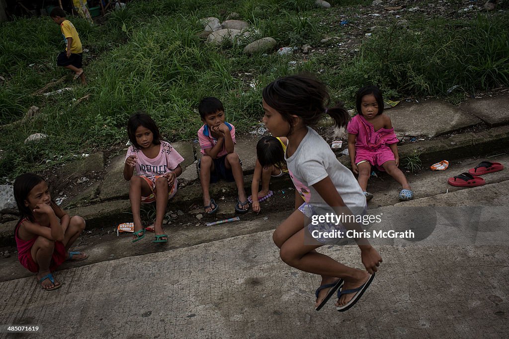 Tacloban's Typhoon Survivors Continue To Rebuild During Holy Week