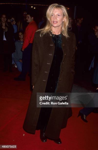Actress Kim Basinger attends the "Interview with the Vampire: The Vampire Chronicles" Westwood Premiere on November 9, 1994 at the Mann Village...