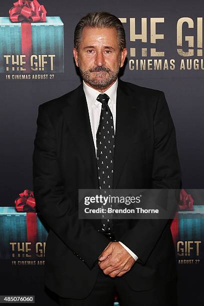 Anthony LaPaglia arrives ahead of 'The Gift' Sydney Premiere at Event Cinemas George Street on August 24, 2015 in Sydney, Australia.