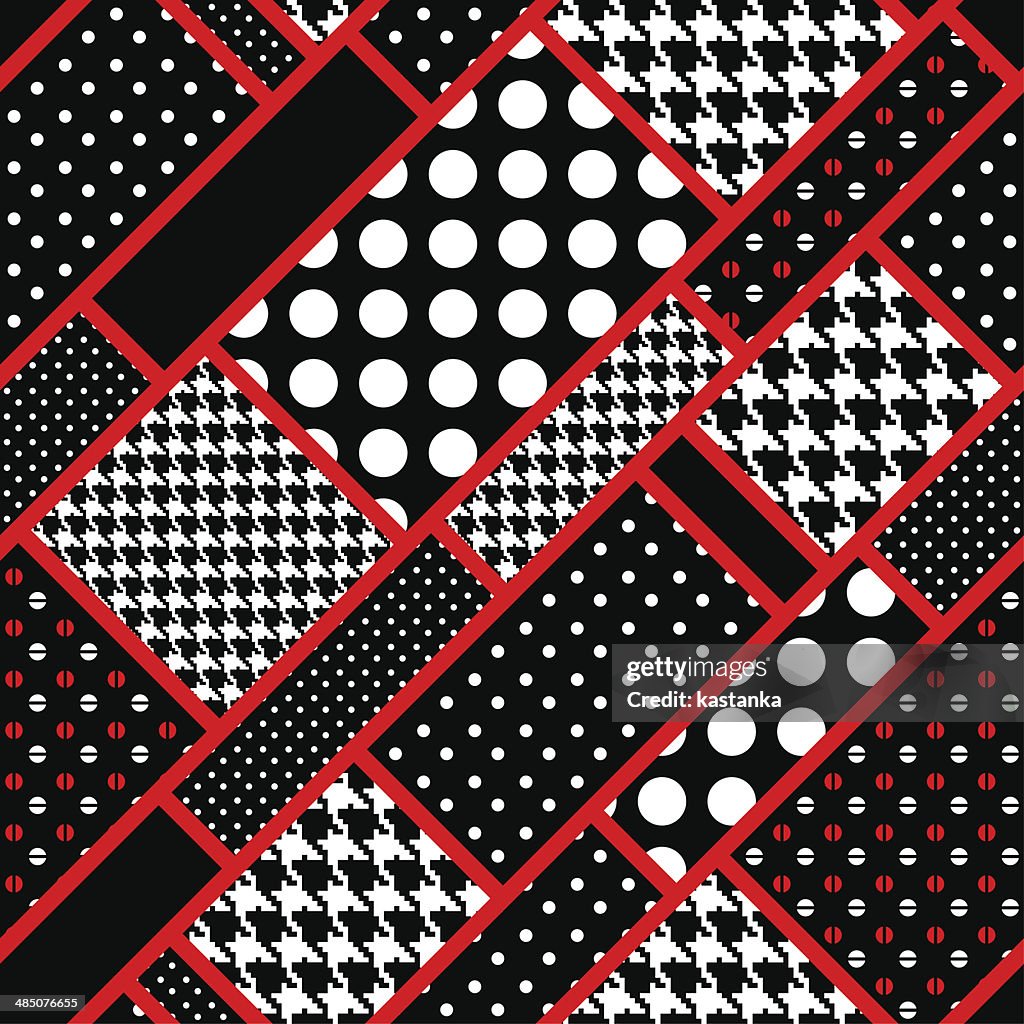 Retro Rectangles In Polka Dot High-Res Vector Graphic - Getty Images