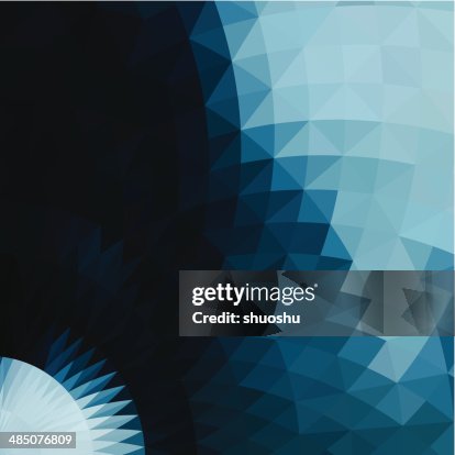 Abstract blue mosaic style pattern background Abstract blue mosaic style pattern background