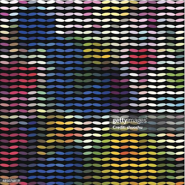 abstract colorful ellipse shape background - blowing bubbles stock illustrations