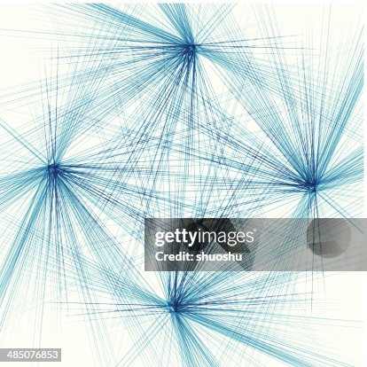Abstract blue line shape technology background Abstract blue line shape technology background
