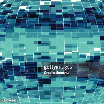 Abstract blue technology shape background Abstract blue technology shape background