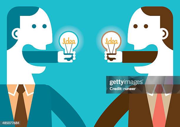 exchange business ideas | new business concept - swapping clothes stock illustrations