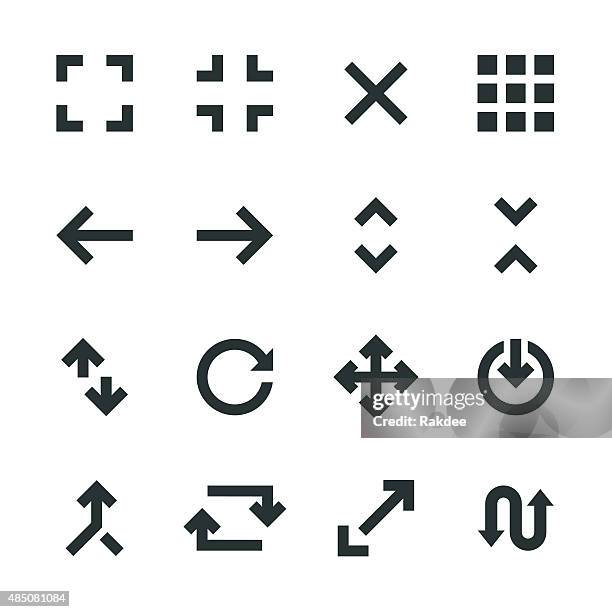 navigation silhouette icons - close to stock illustrations