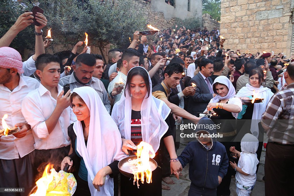 Yezidis celebrate New Year in Dohuk