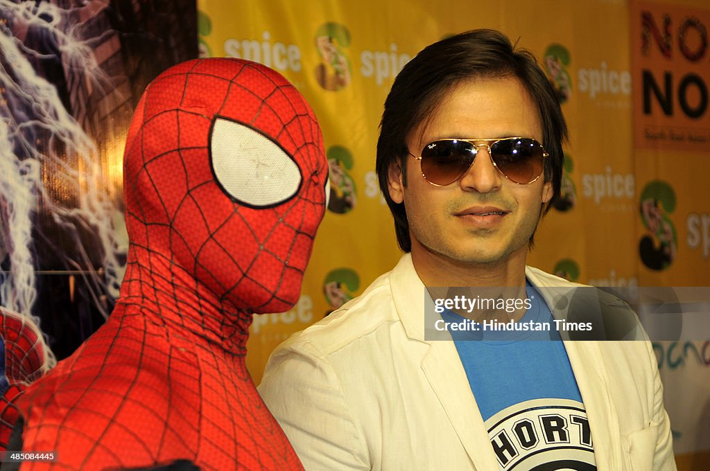 Vivek Oberoi Promotes Amazing Spiderman 2