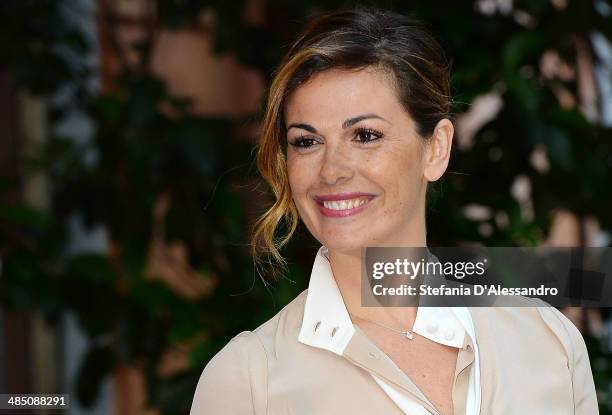 Vanessa Incontrada attends 'Ti Sposo Ma Non Troppo' Photocall on April 16, 2014 in Milan, Italy.