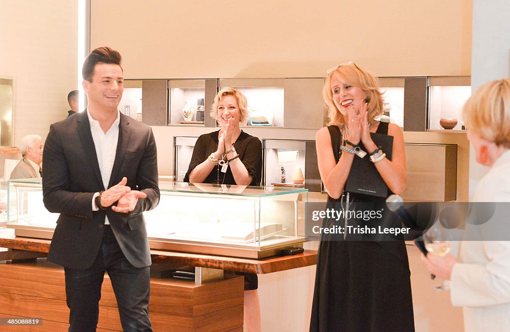 David Yurman Hosts An In-store Shopping Event To Celebrate Cable Re-Imagined To Benefit San Jose Institute Of Contemporary Art