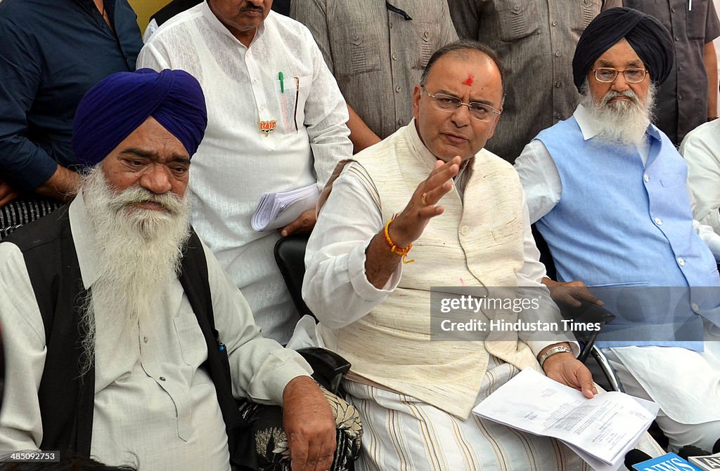 Arun Jaitley Campaigns In Amritsar