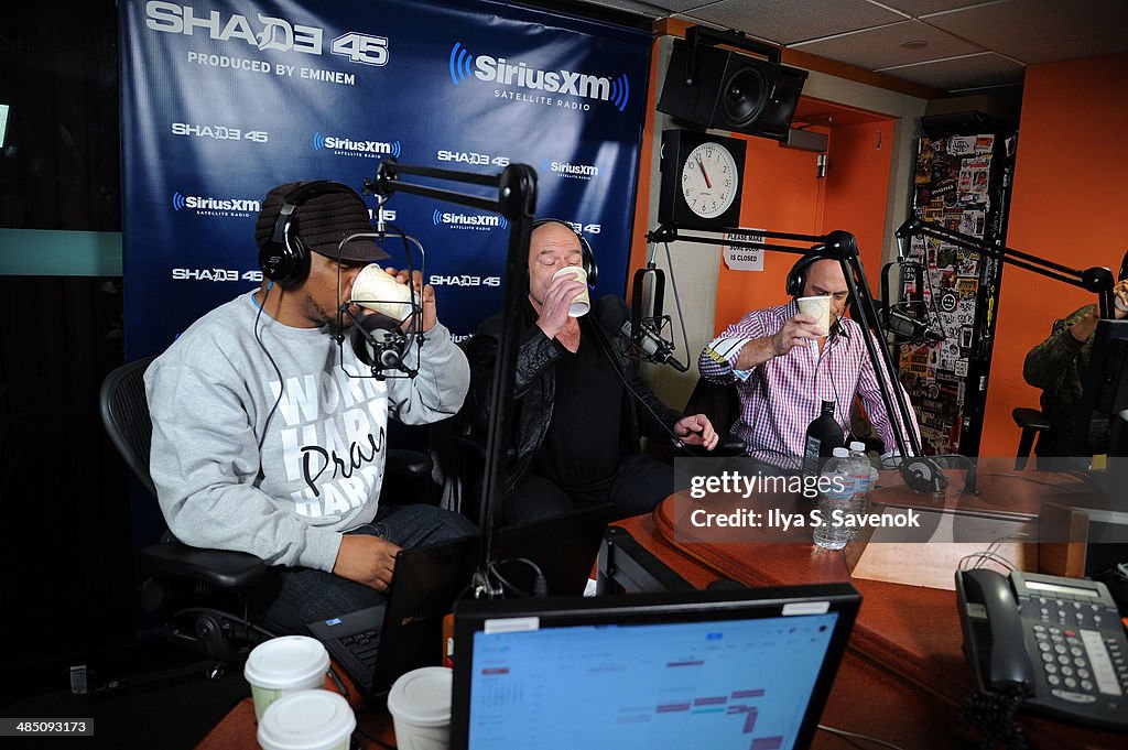 Celebrities Visit SiriusXM Studios - April 16, 2014