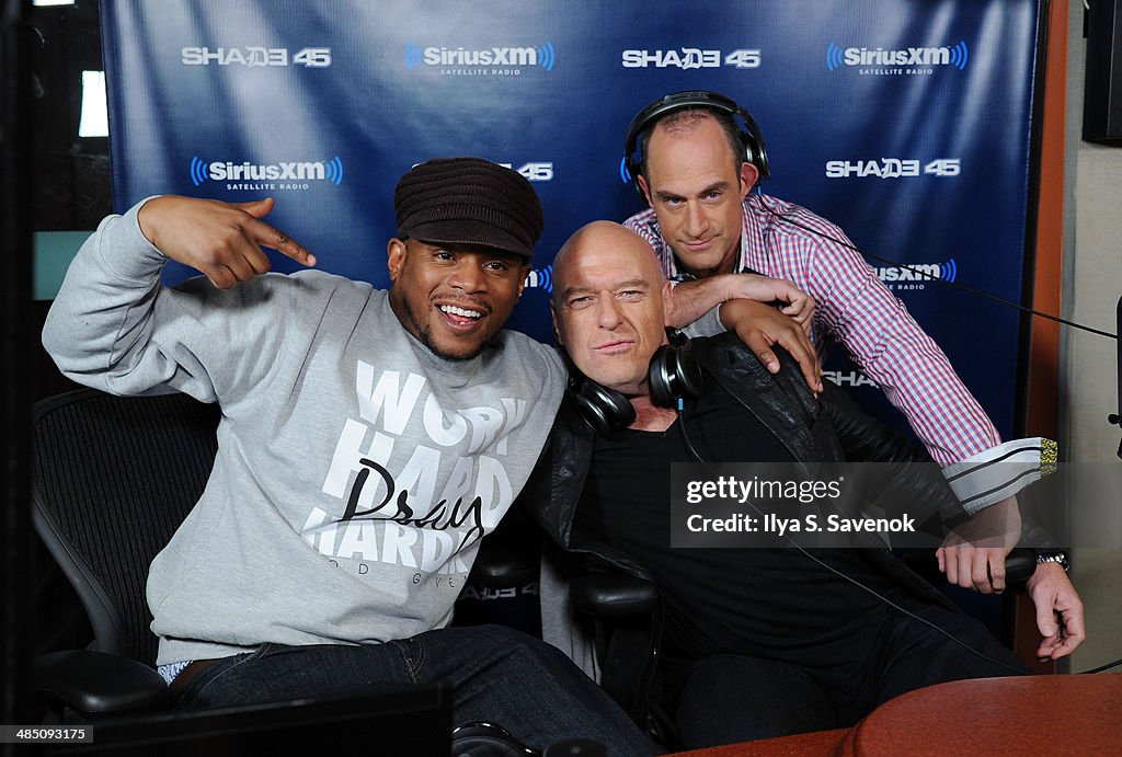 Celebrities Visit SiriusXM Studios - April 16, 2014