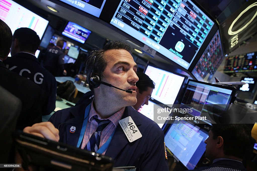 Global Markets Continue Last Week's Steep Decline