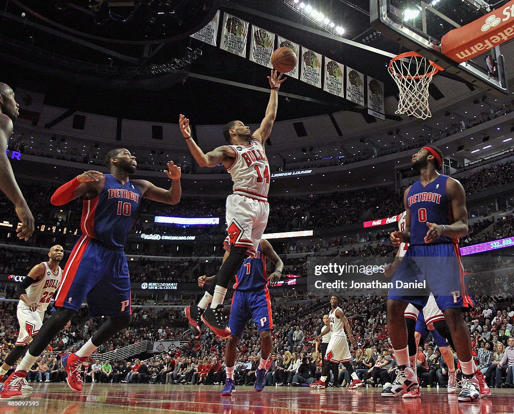 Detroit Pistons v Chicago Bulls