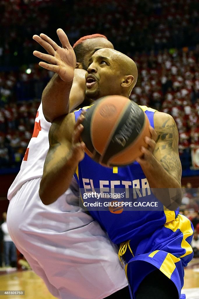 BASKET-EURL-EA7 MILAN-MACCABI ELECTRA TEL AVIV