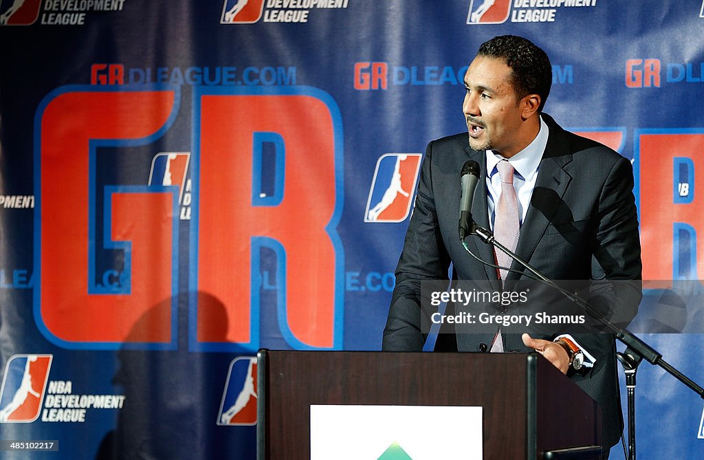 NBA D-League Grand Rapids Press Conference