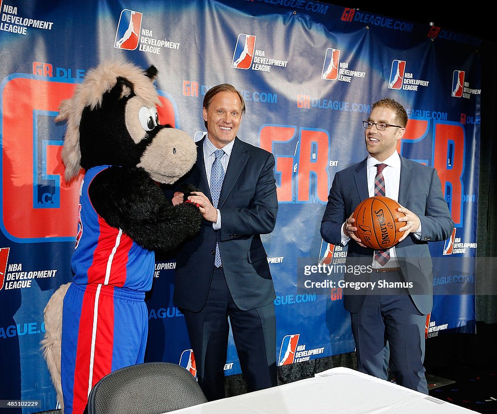 NBA D-League Grand Rapids Press Conference