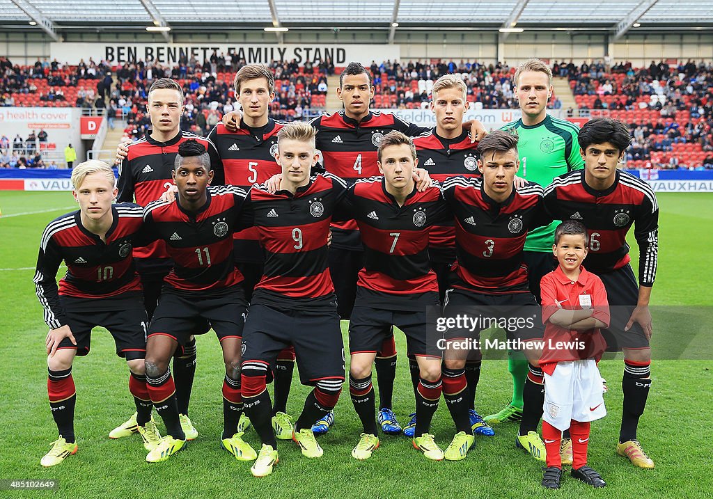 England U18 v Germany U18 - Under 18 International Friendly