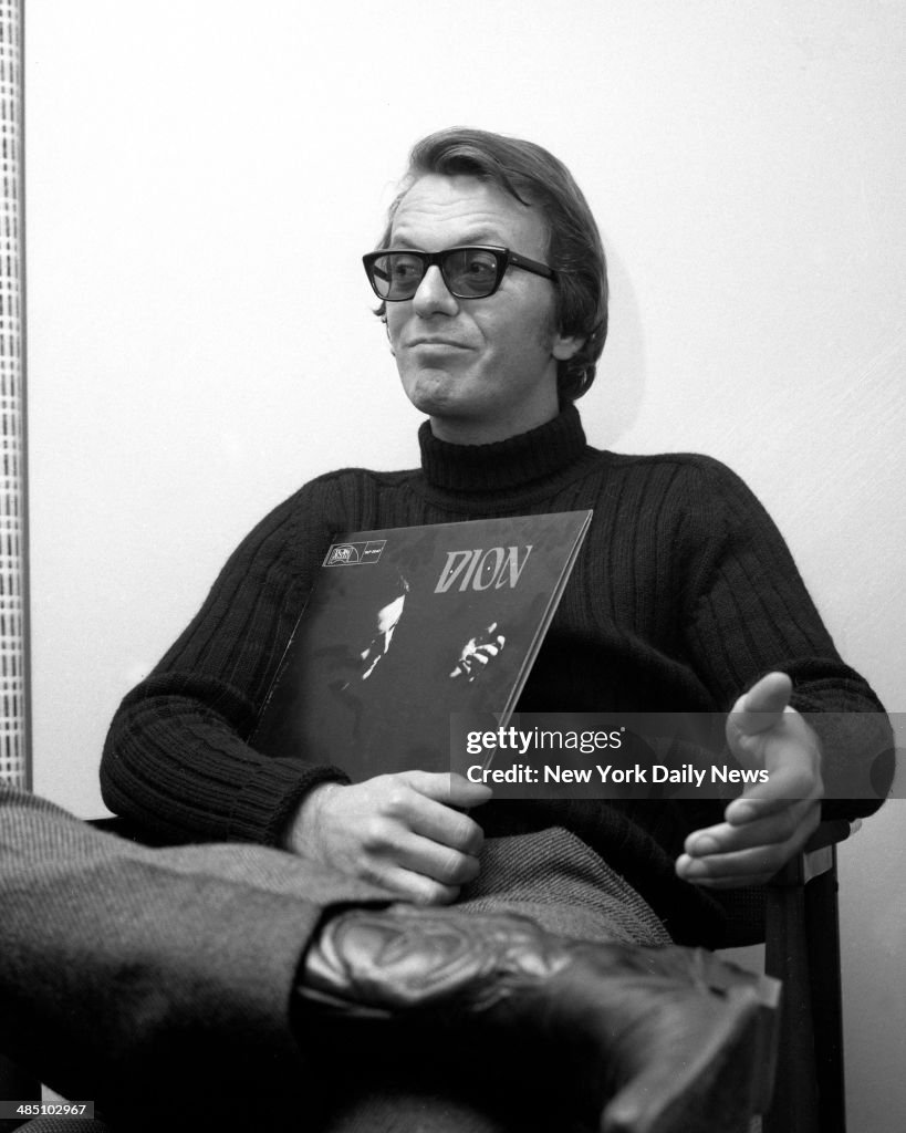 Dion DiMucci Dion recording star & his new hit record