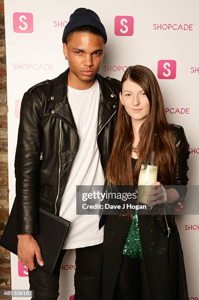 Jerome Simpson attends the Inaugural Style Battle Launch Party at The Hoxton Hotel on April 16, 2014 in London, England.