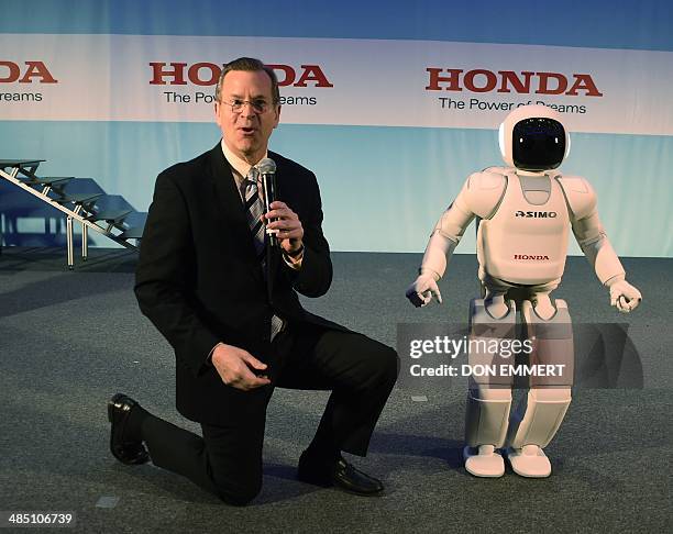 Jeffrey Smith, Assistant Vice President of North American Corporate Affairs for Honda North America, talks about their North American debut of Asimo...