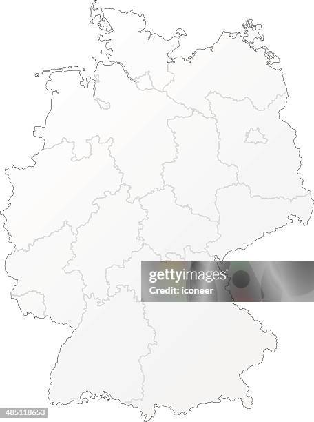 Germany Block Map 1,145 Simple Map Of Germany Stock Photos, High-Res Pictures, and Images ...