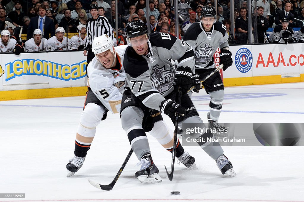 Anaheim Ducks v Los Angeles Kings