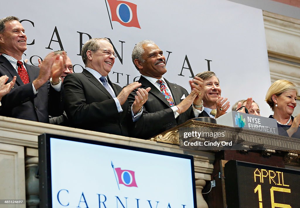 Carnival Corporation Rings The New York Stock Exchange Closing Bell