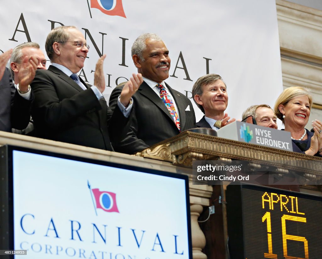 Carnival Corporation Rings The New York Stock Exchange Closing Bell