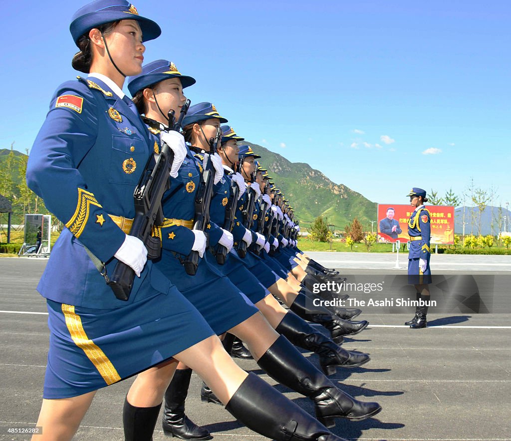 Chinese Military Parade Village Opens To Media