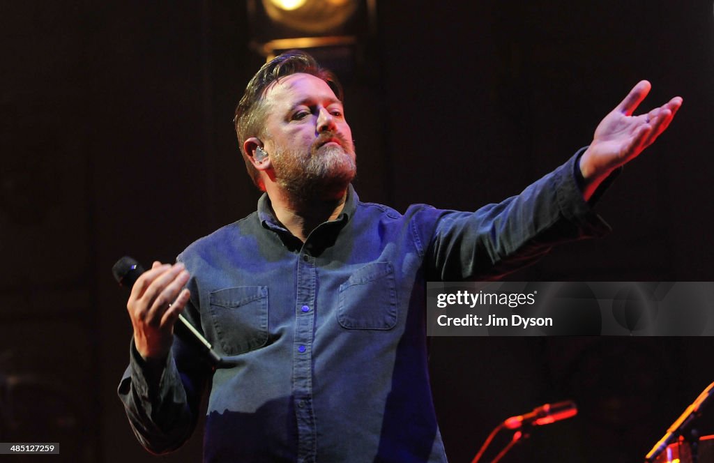 Elbow Perform At O2 Arena In London