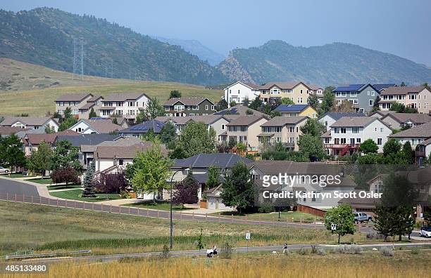 The TrailMark neighborhood is a part of Littleton but is completely separated from the city and is located just west of the Chatfield State Park....