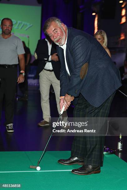 Harry Wijnvoord attends the 'RTL - Wir helfen Kindern' Golf Charity 2015 reception on August 24, 2015 in Gummersbach, Germany.