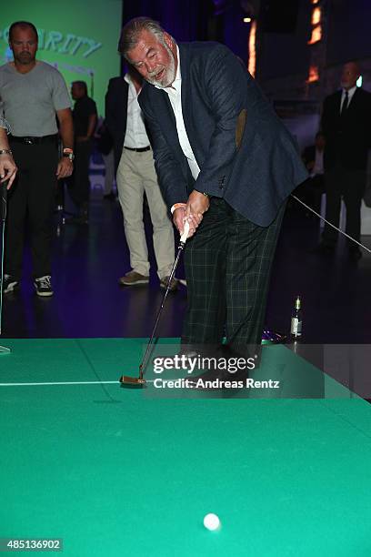 Harry Wijnvoord attends the 'RTL - Wir helfen Kindern' Golf Charity 2015 reception on August 24, 2015 in Gummersbach, Germany.