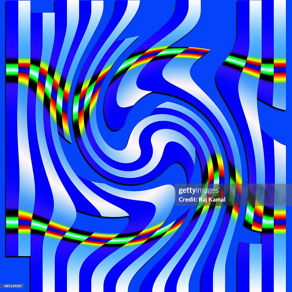 Wavy Lines Creative Abstract Design