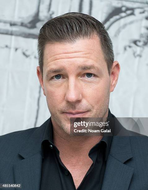 Actor Ed Burns attends the AOL Build Speaker Series: "Public Morals" at AOL Studios In New York on August 24, 2015 in New York City.