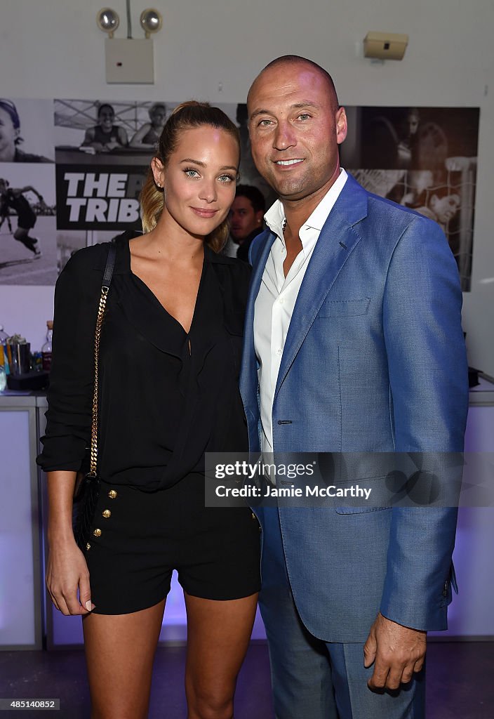 Derek Jeter, Caroline Wozniacki, And The Players' Tribune Celebrate Women In Sports And The 2015 U.S. Open