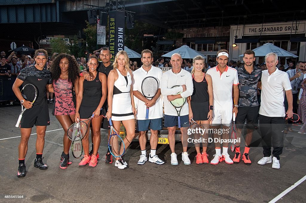 Nike's "NYC Street Tennis" Event