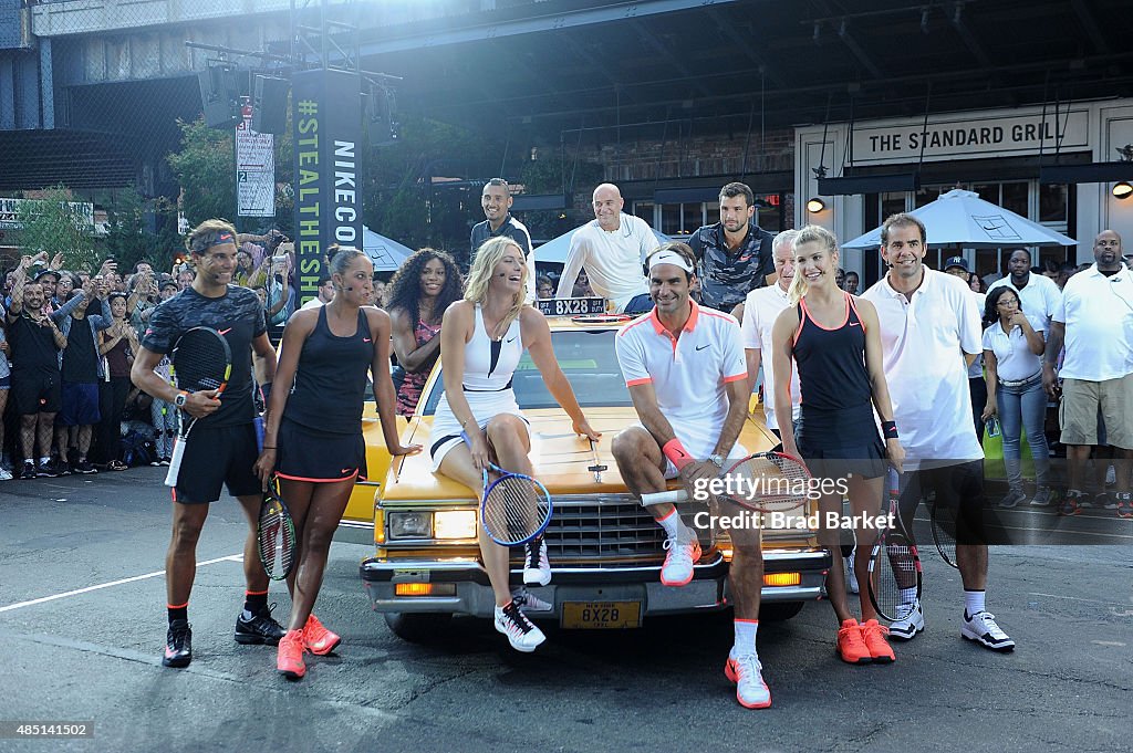 Nike's "NYC Street Tennis" Event