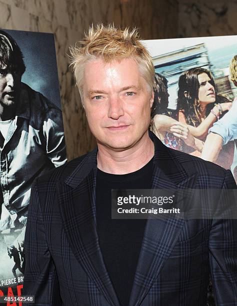 Chris Botti attends the special screening of NO ESCAPE with Owen Wilson, Lake Bell and Pierce Brosnan at Dolby 88 Theater on August 24, 2015 in New...
