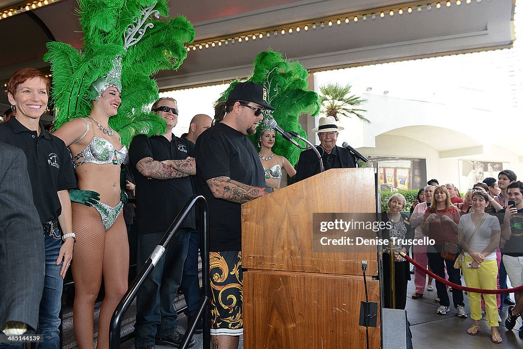 HISTORY's Pawn Stars And The Cast Of PAWN SHOP LIVE! Arrive On The Las Vegas Strip At Riviera Hotel & Casino Where Their Show Begins April 21