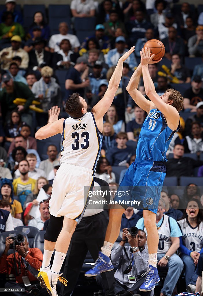 Dallas Mavericks v Memphis Grizzlies