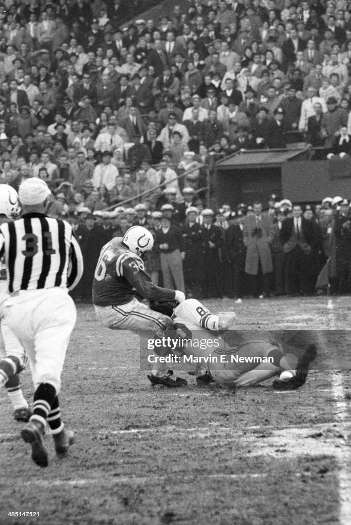Baltimore Colts vs New York Giants, 1959 NFL Championship