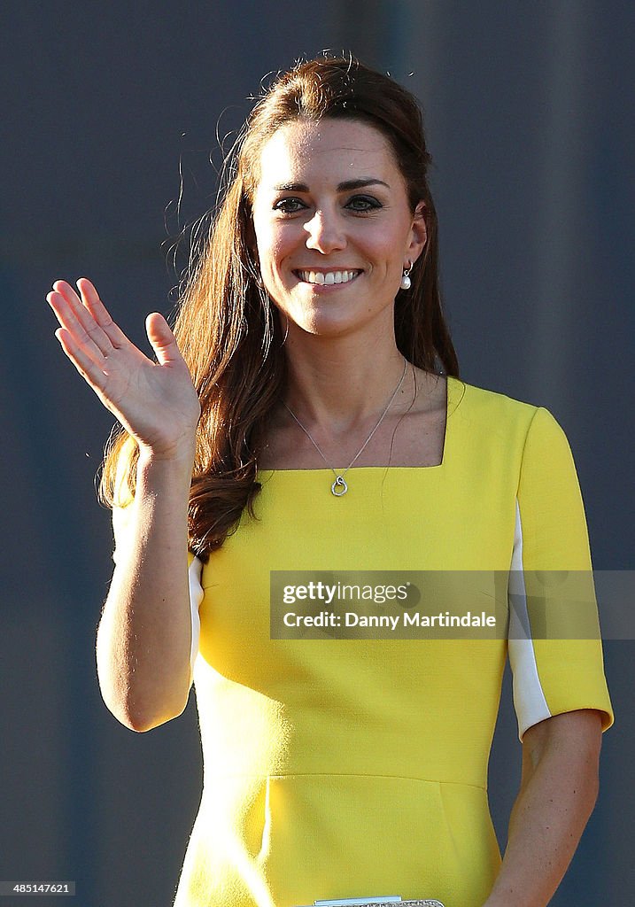 The Duke And Duchess Of Cambridge Tour Australia And New Zealand - Day 10