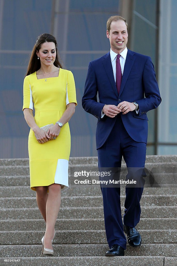 The Duke And Duchess Of Cambridge Tour Australia And New Zealand - Day 10