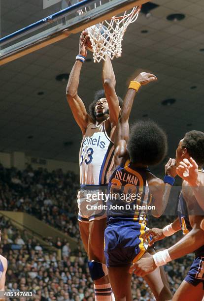 NBA dunk contest started in 1976, when Pacers Darnell Hillman won