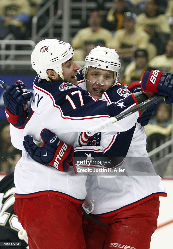 Columbus Blue Jackets v Pittsburgh Penguins - Game One