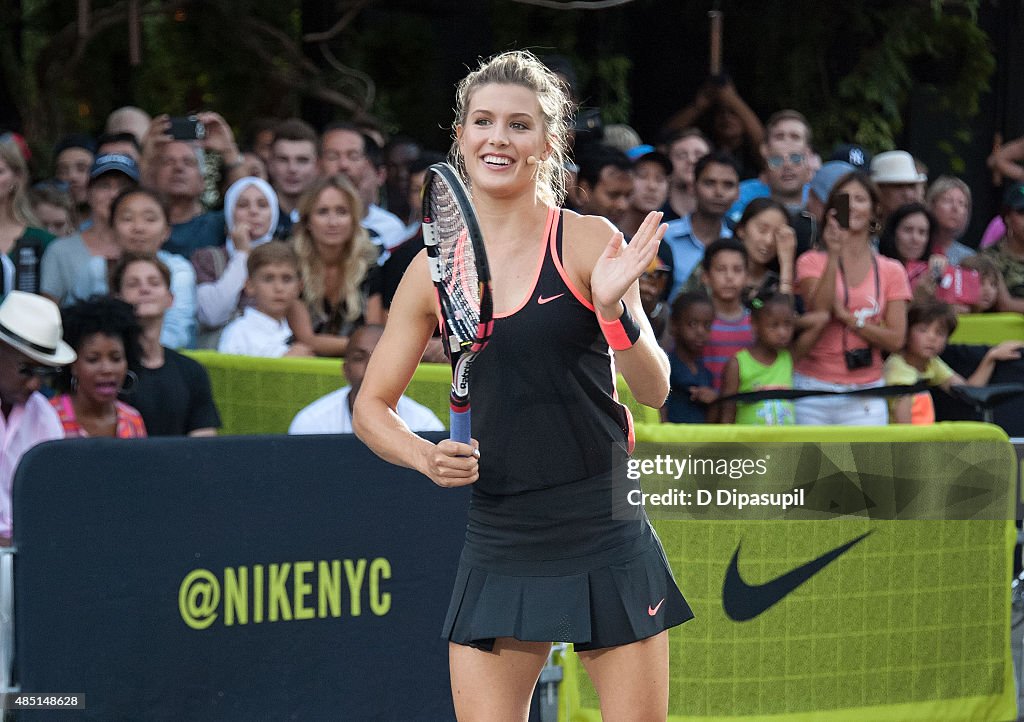 Nike's "NYC Street Tennis" Event