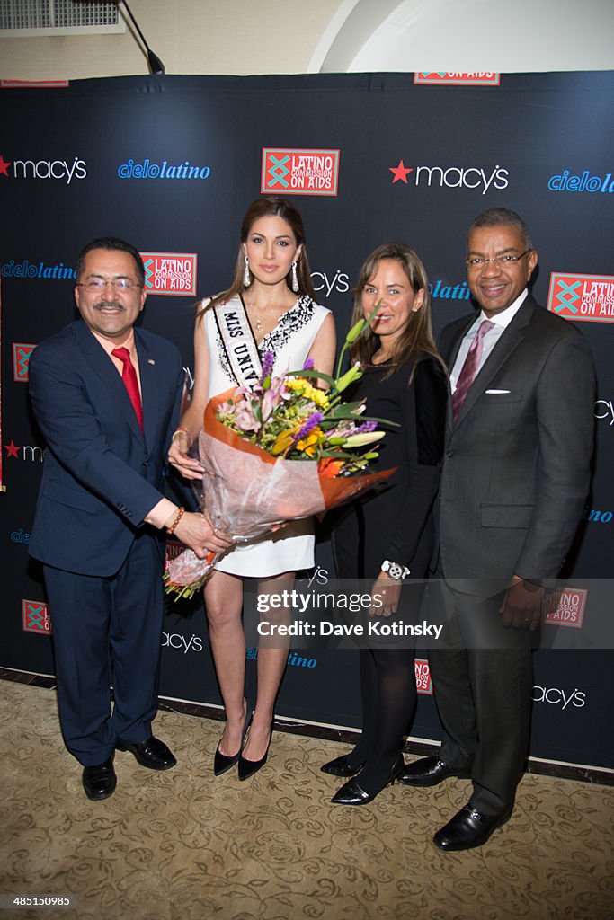 Miss Universe 2013 Gabriela Isler Visits Macy's Herald Square